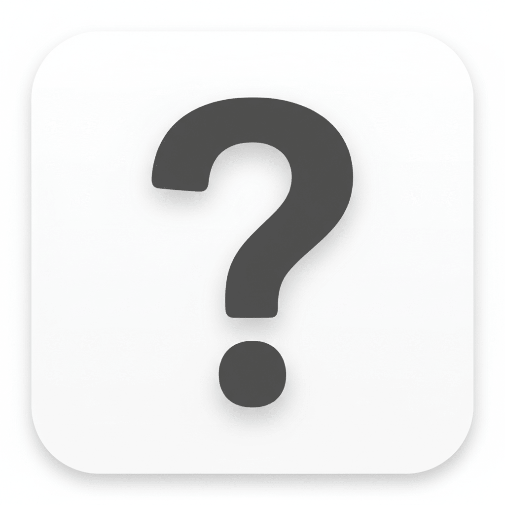 question mark icon